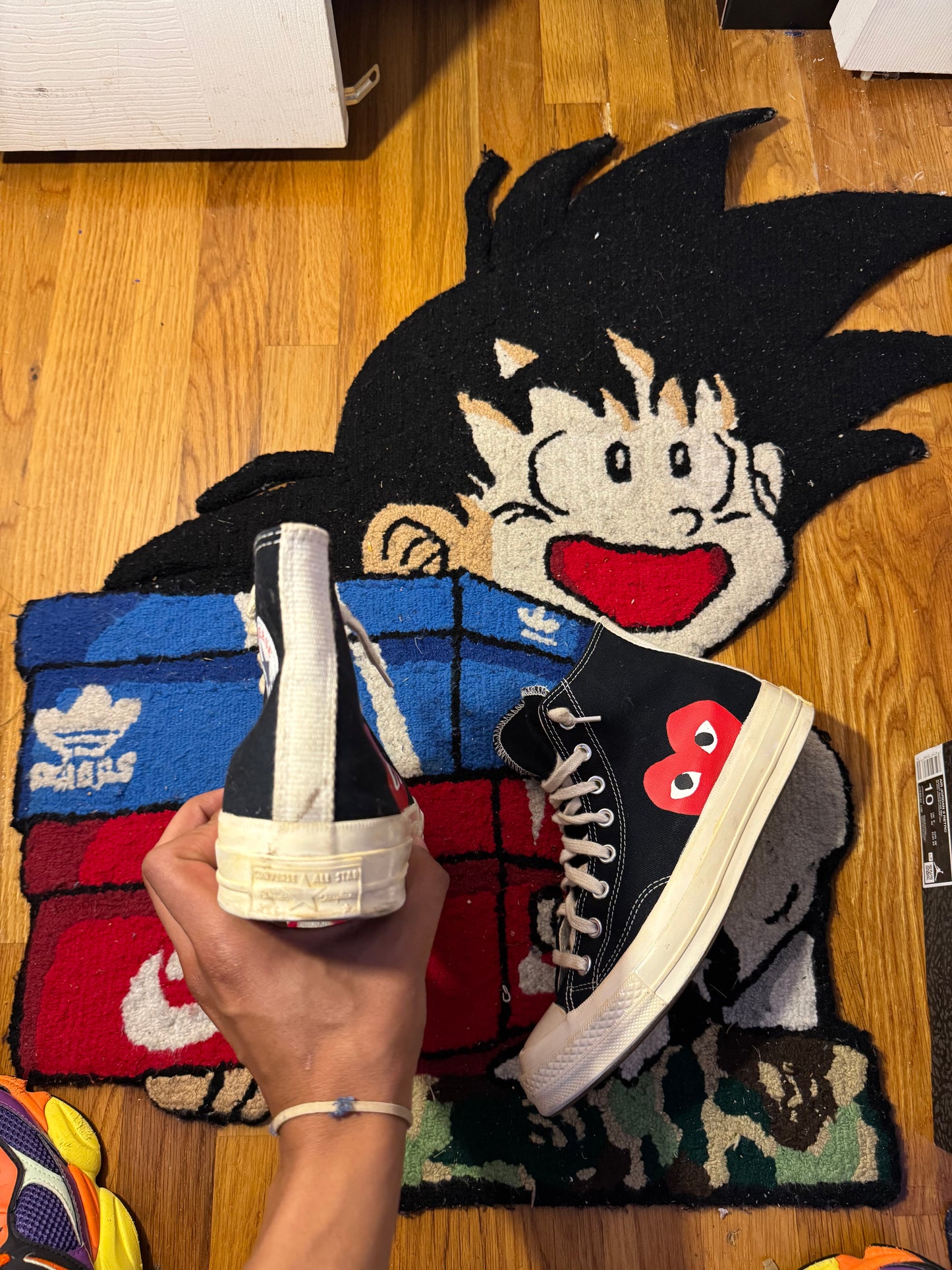 CDG Converse (Sz 8)