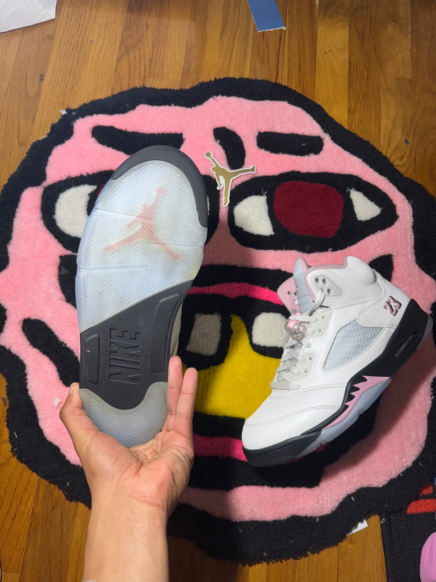 Pink 5s sz 10.5