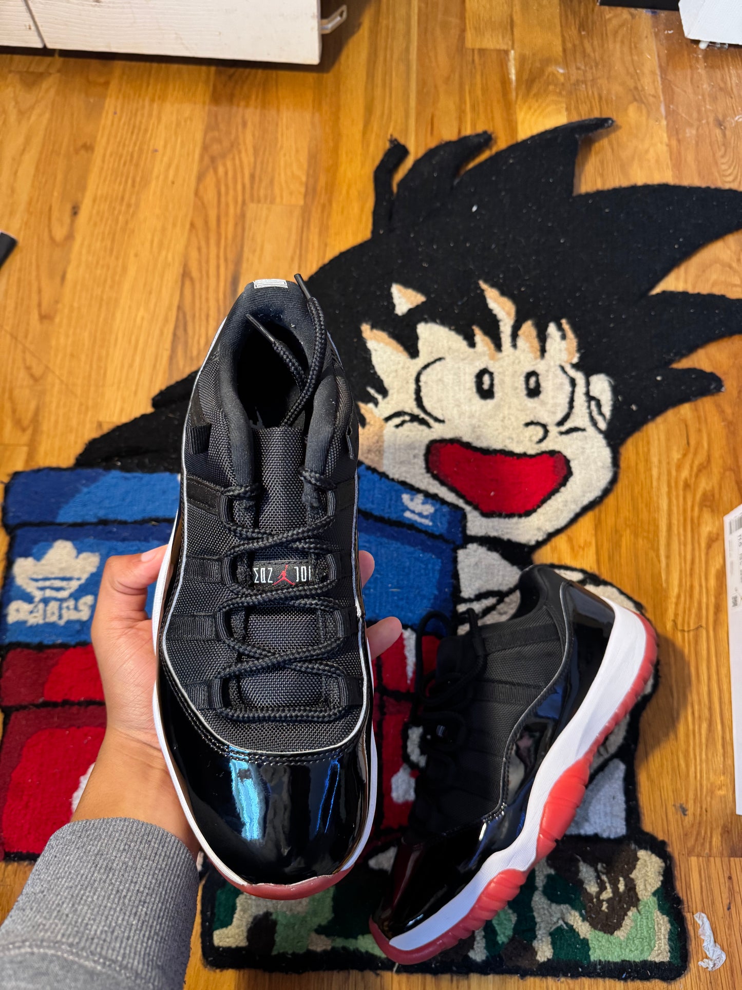 Bred 11's Low (Sz 10)