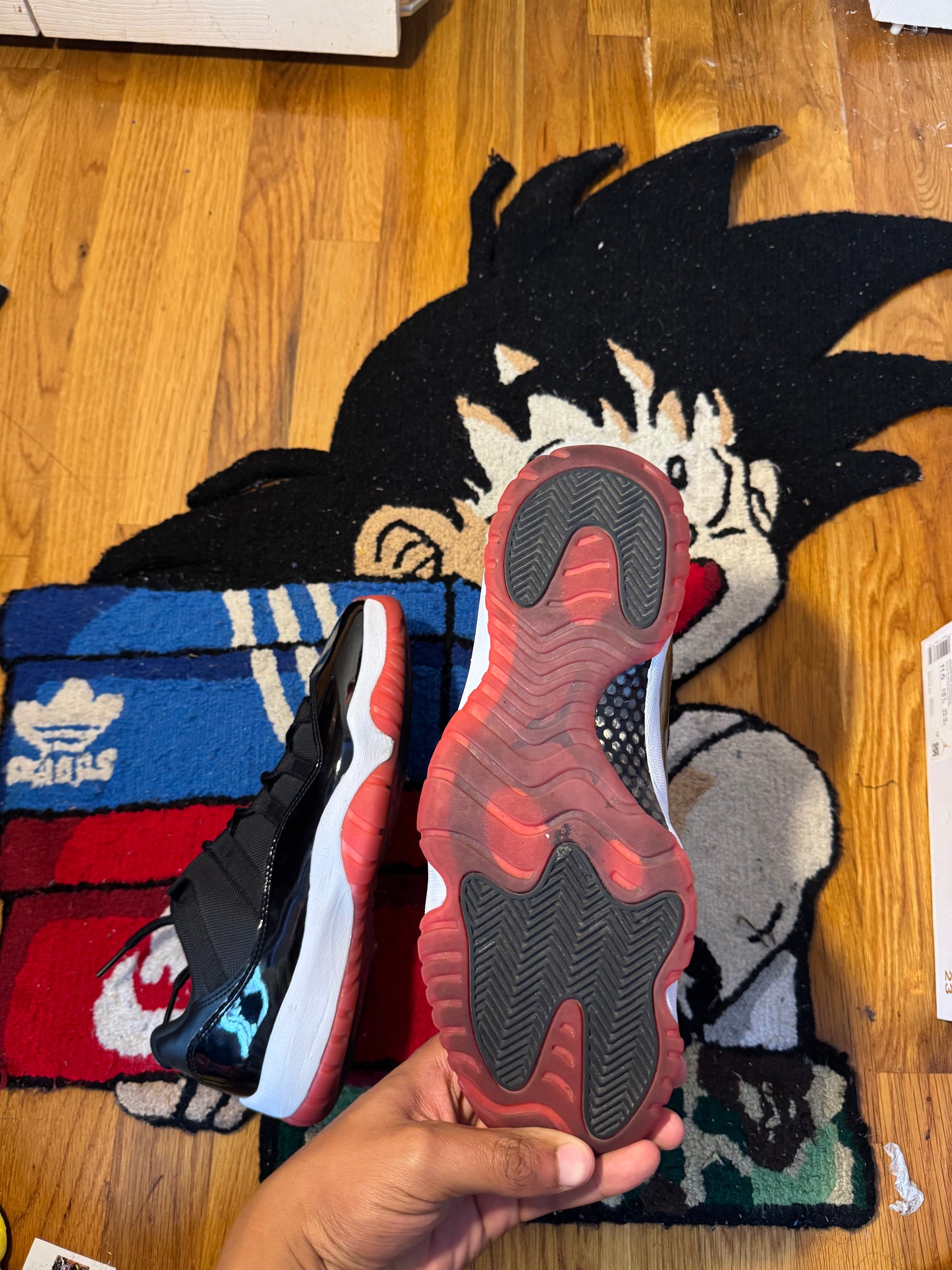 Bred 11's Low (Sz 10)