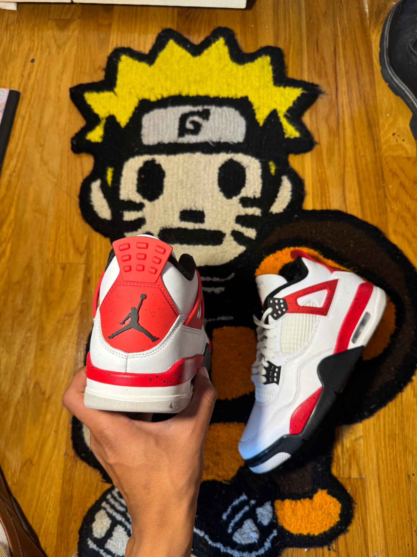 Red Cement 4's (Sz 8)