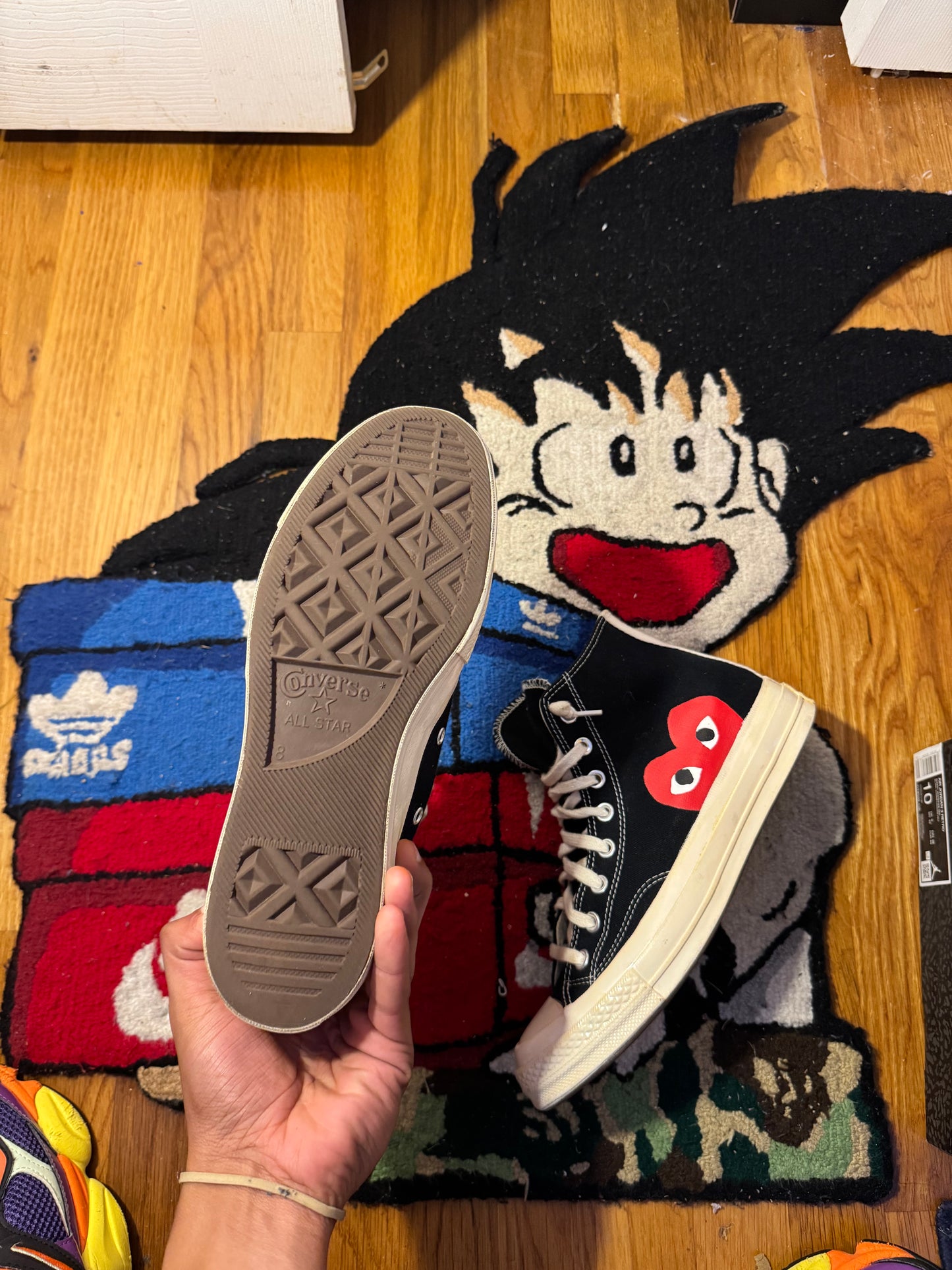 CDG Converse (Sz 8)