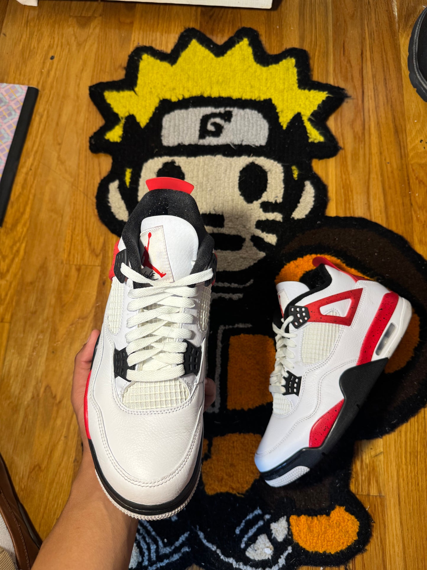 Red Cement 4's (Sz 8)