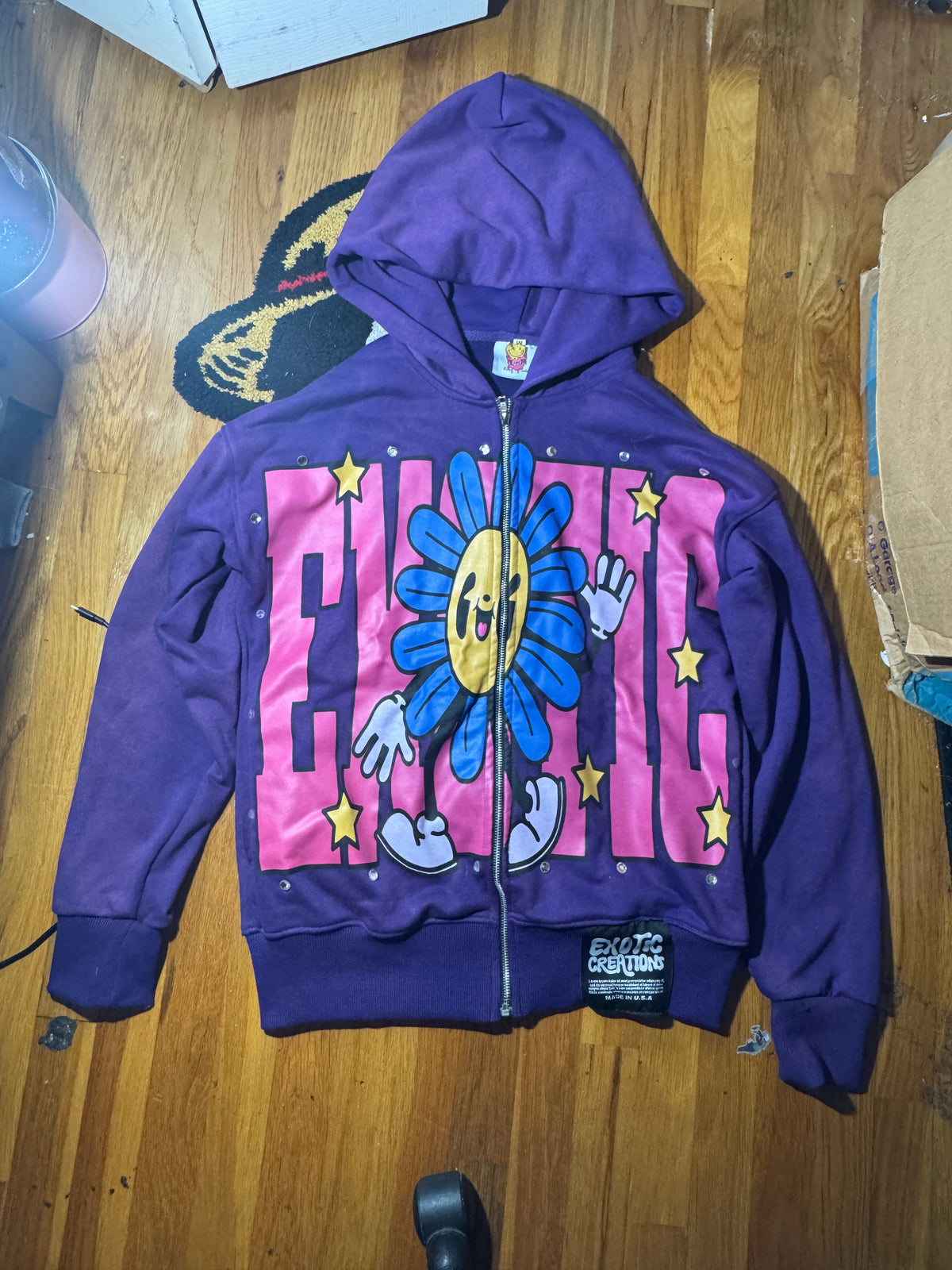 Exotic creations hoodie sz medium
