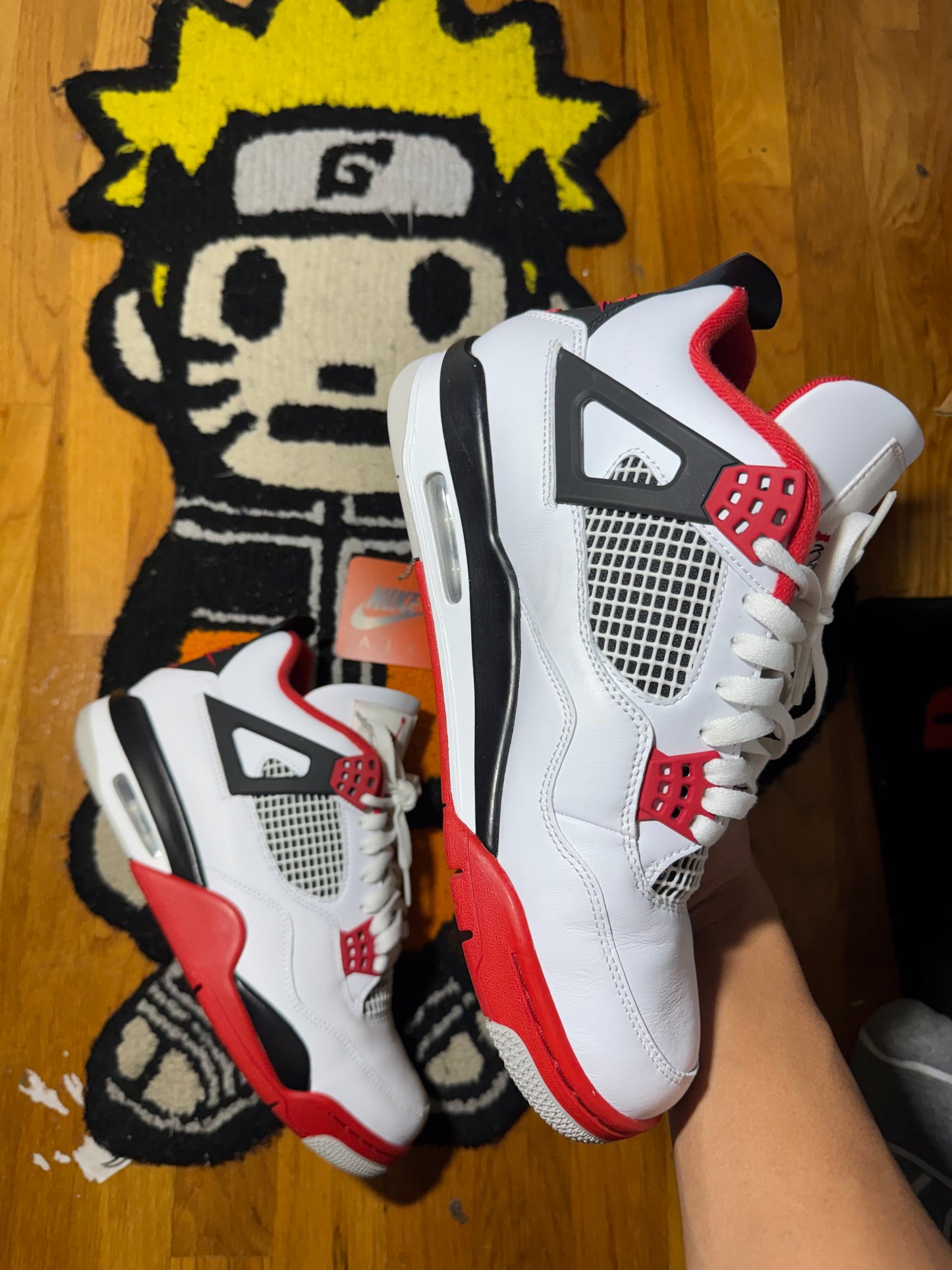 Fire red 4 Sz 10