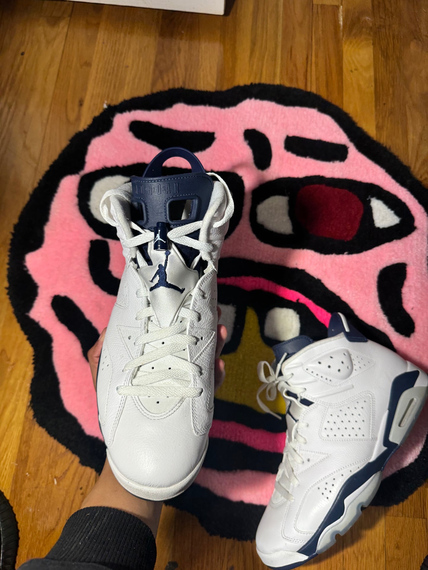 Navy 6 Sz 11.5 (og all)