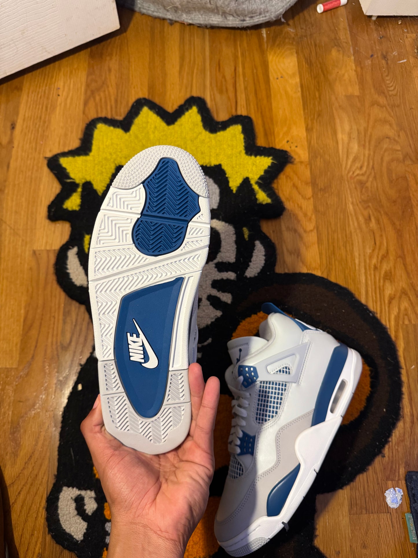 Military blue 4 sz 9.5