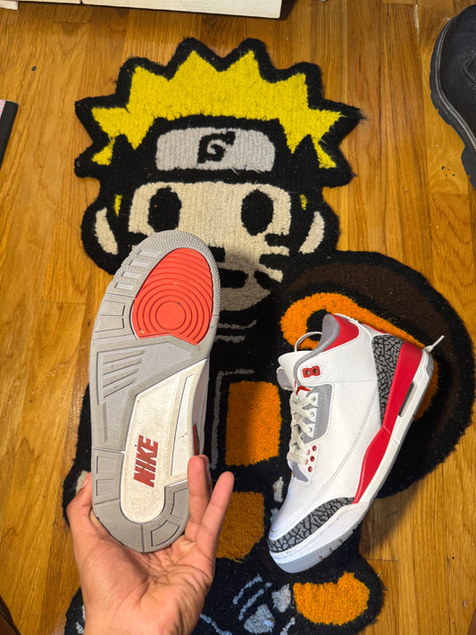 Fire Red 3's (Sz 8)