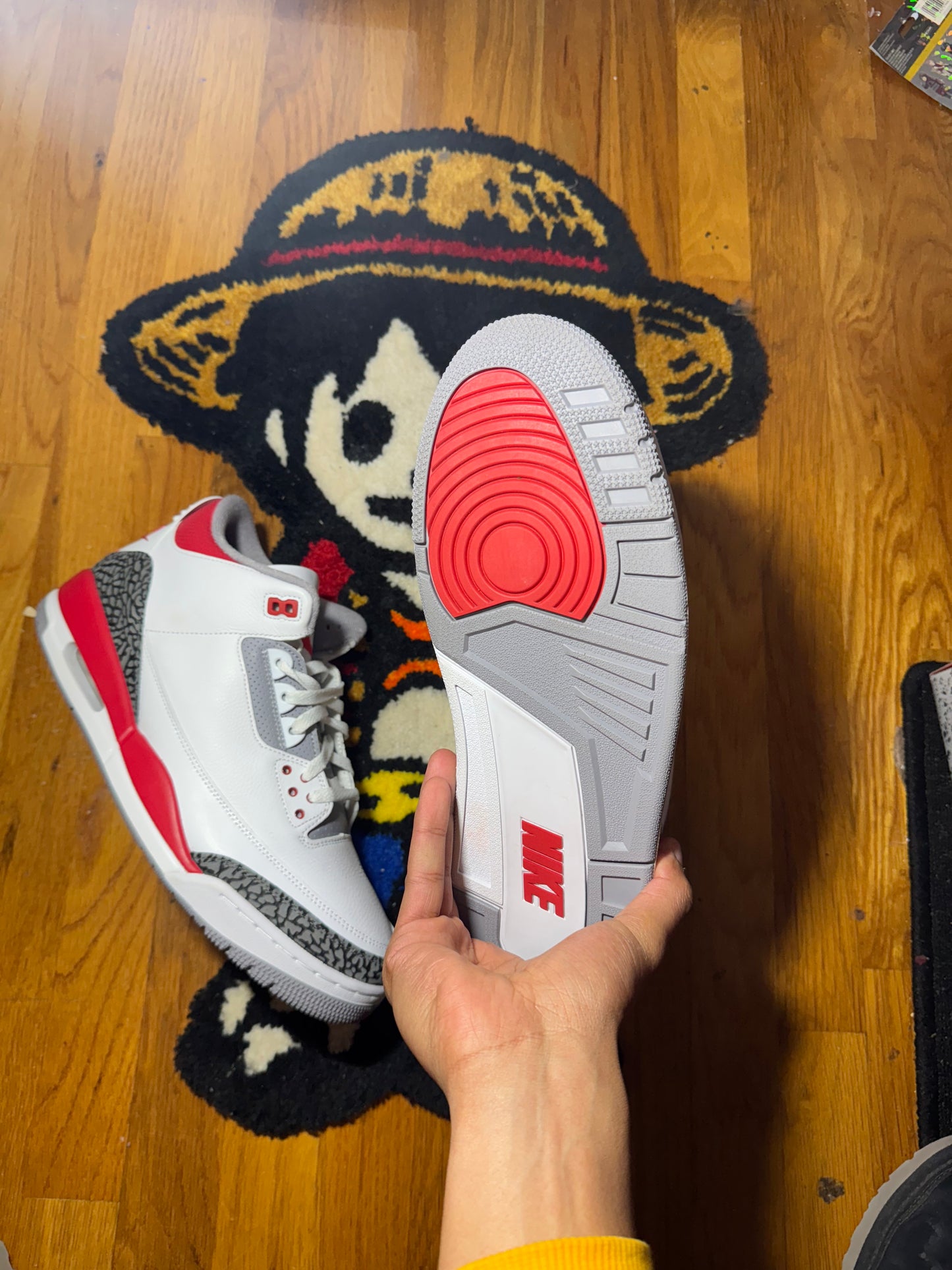 Fire Red 3's (Sz 13)