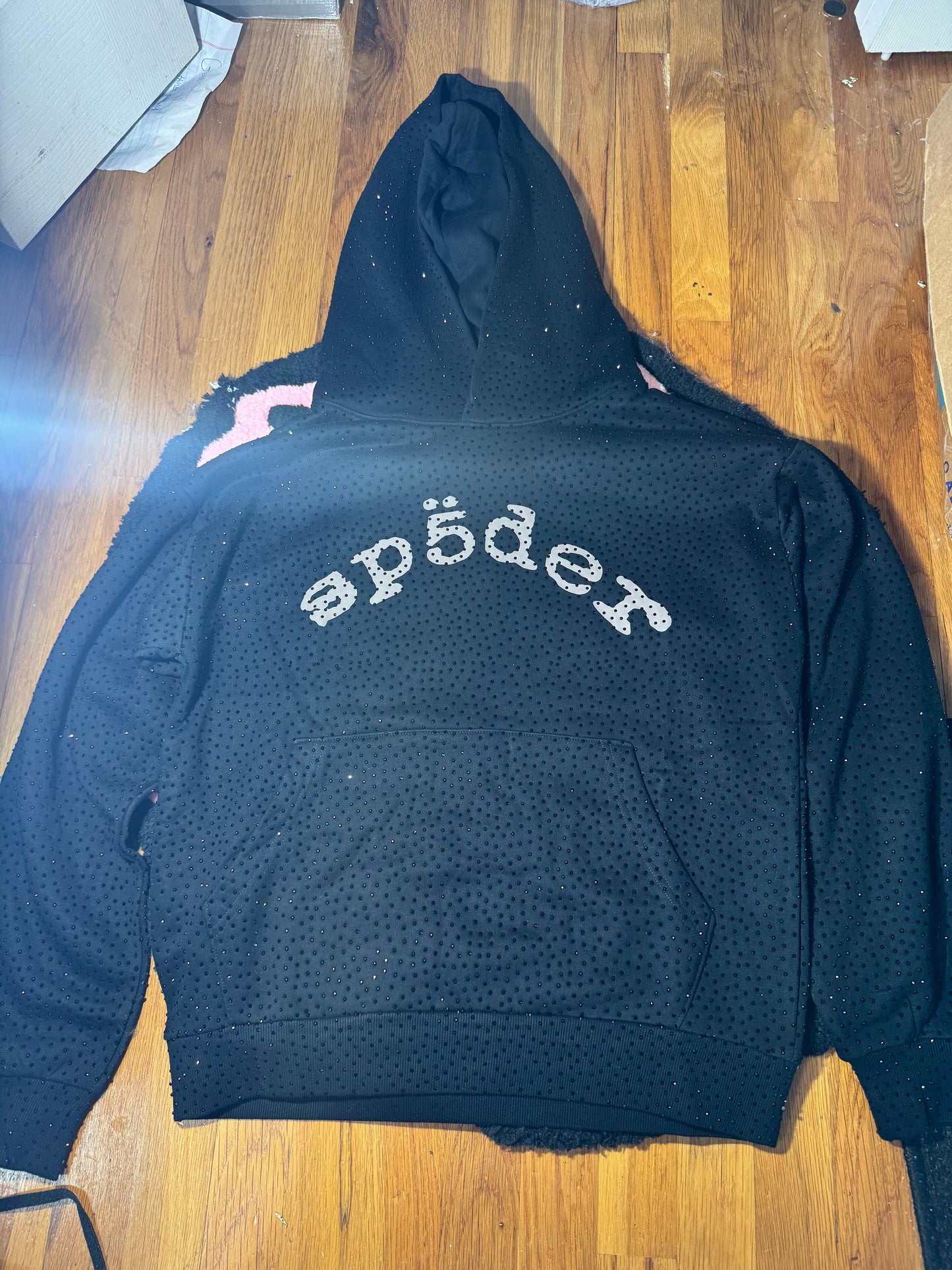 SPIDER RHINESTONE SZ LARGE