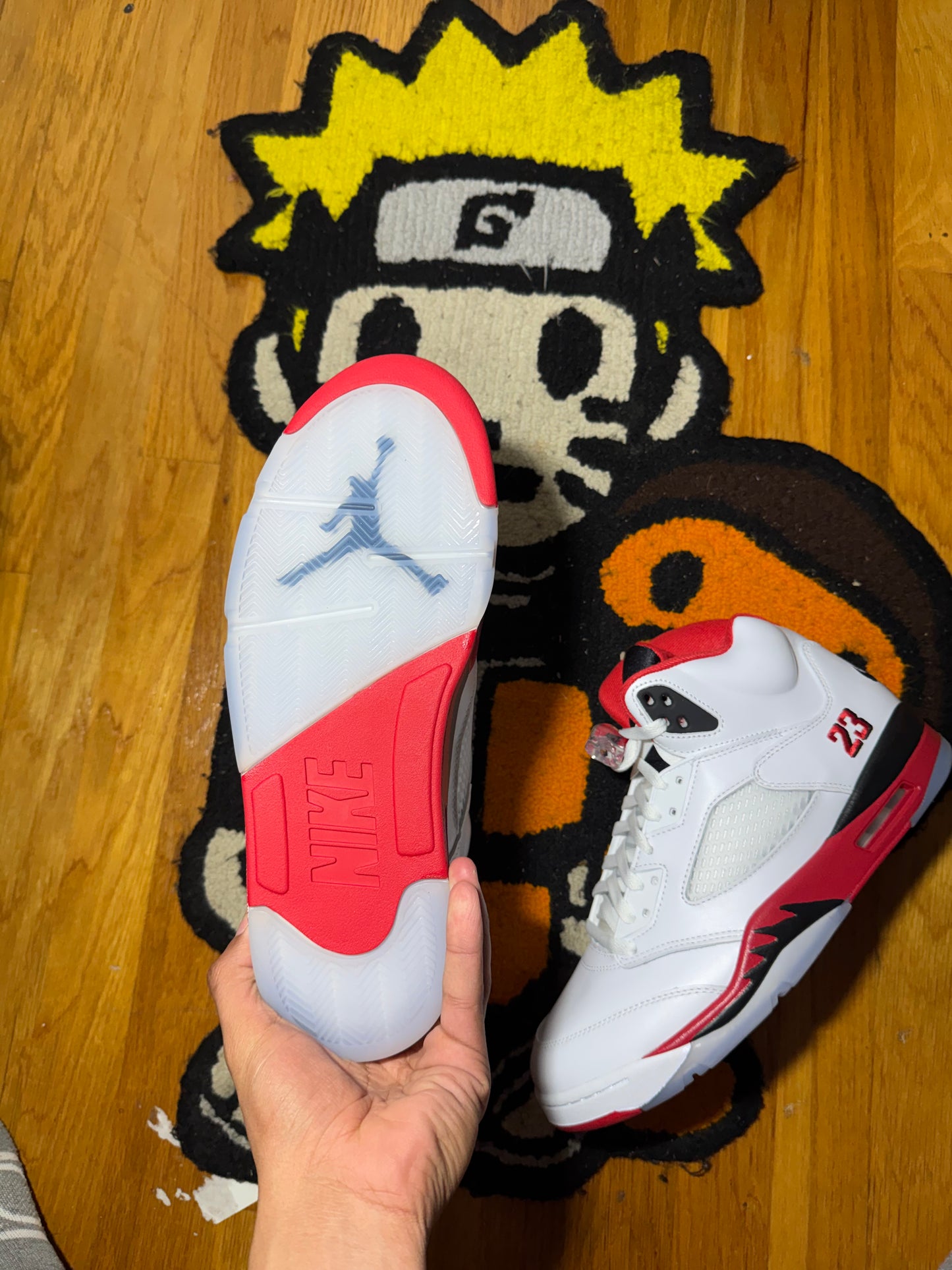 Fire red 5 Sz 11.5
