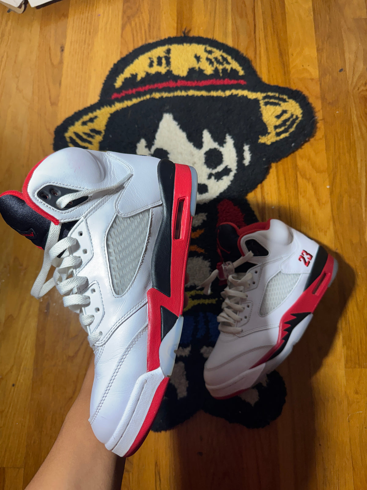 Fire red 5 Sz 9