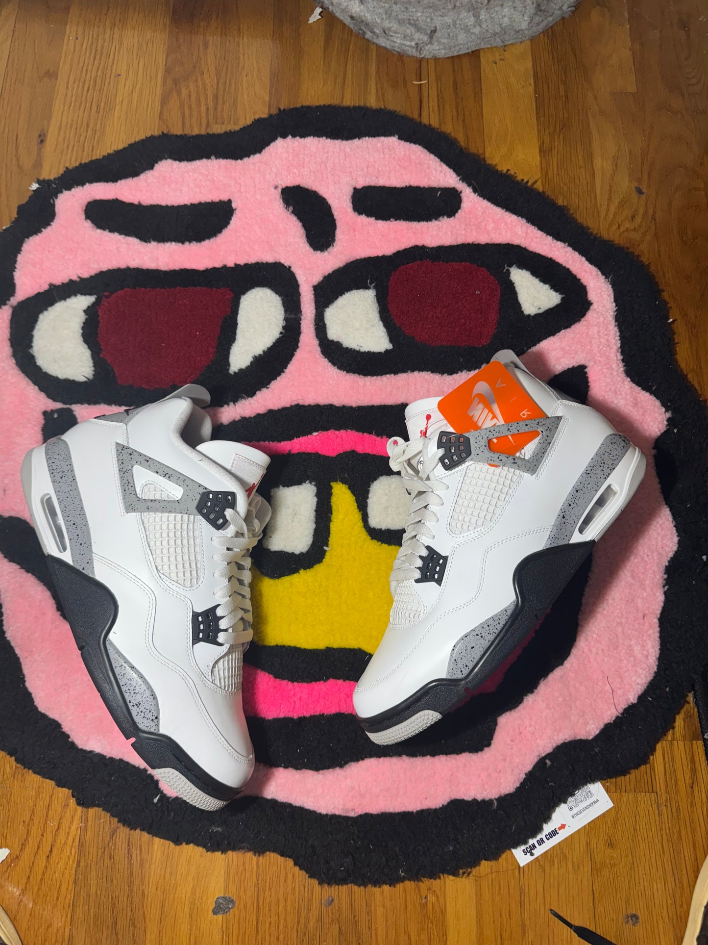 White cement 4 Sz 11.5