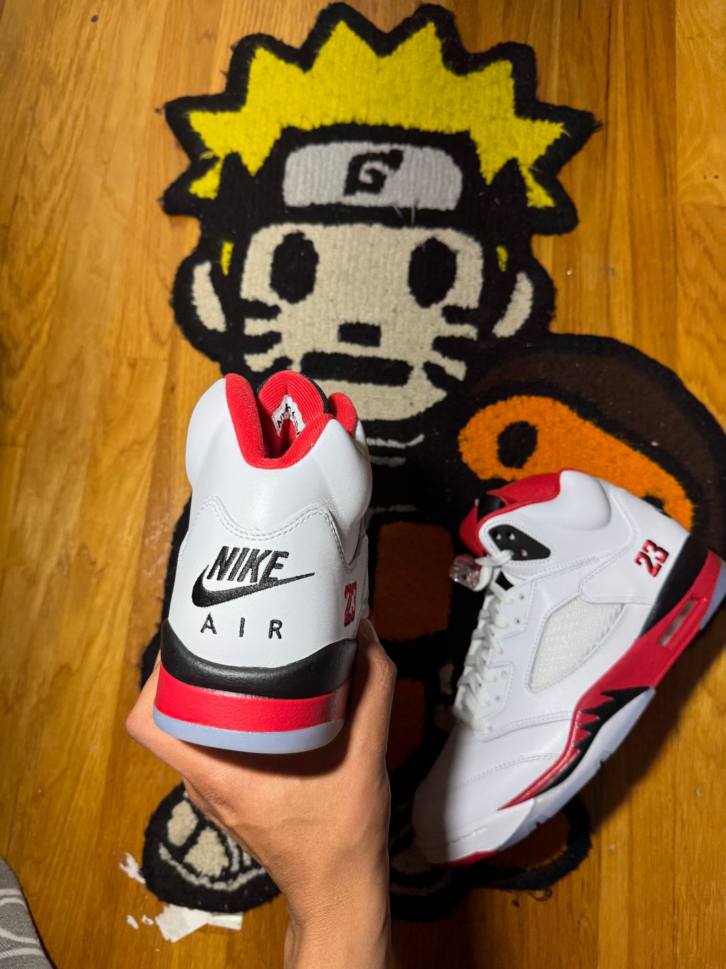 Fire red 5 Sz 11.5