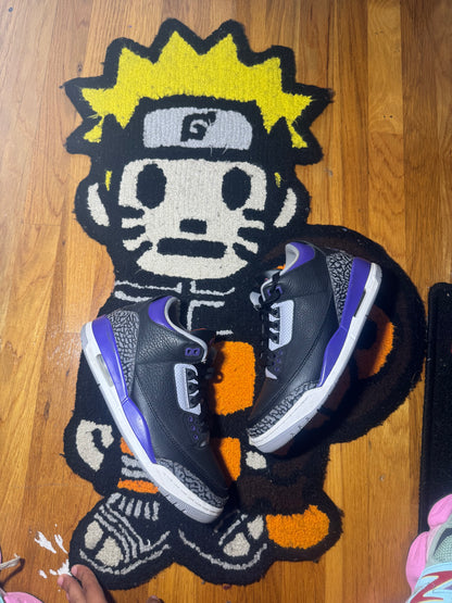 Black court purple 3 Sz 8.5 (no box)