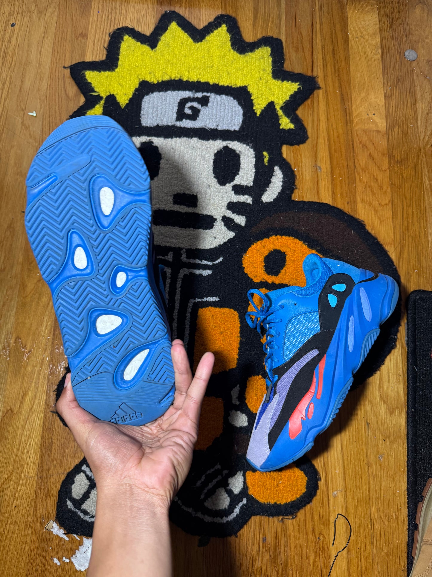 Blue Yeezy 700 Sz 10.5