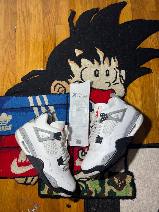 White cement 4 Sz 9.5
