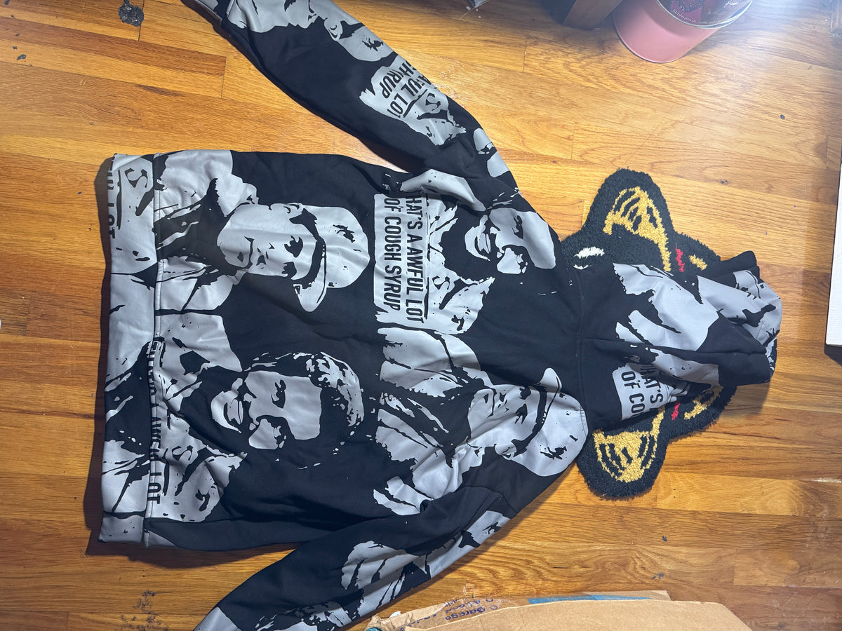 Cough syrup hoodie sz Medium
