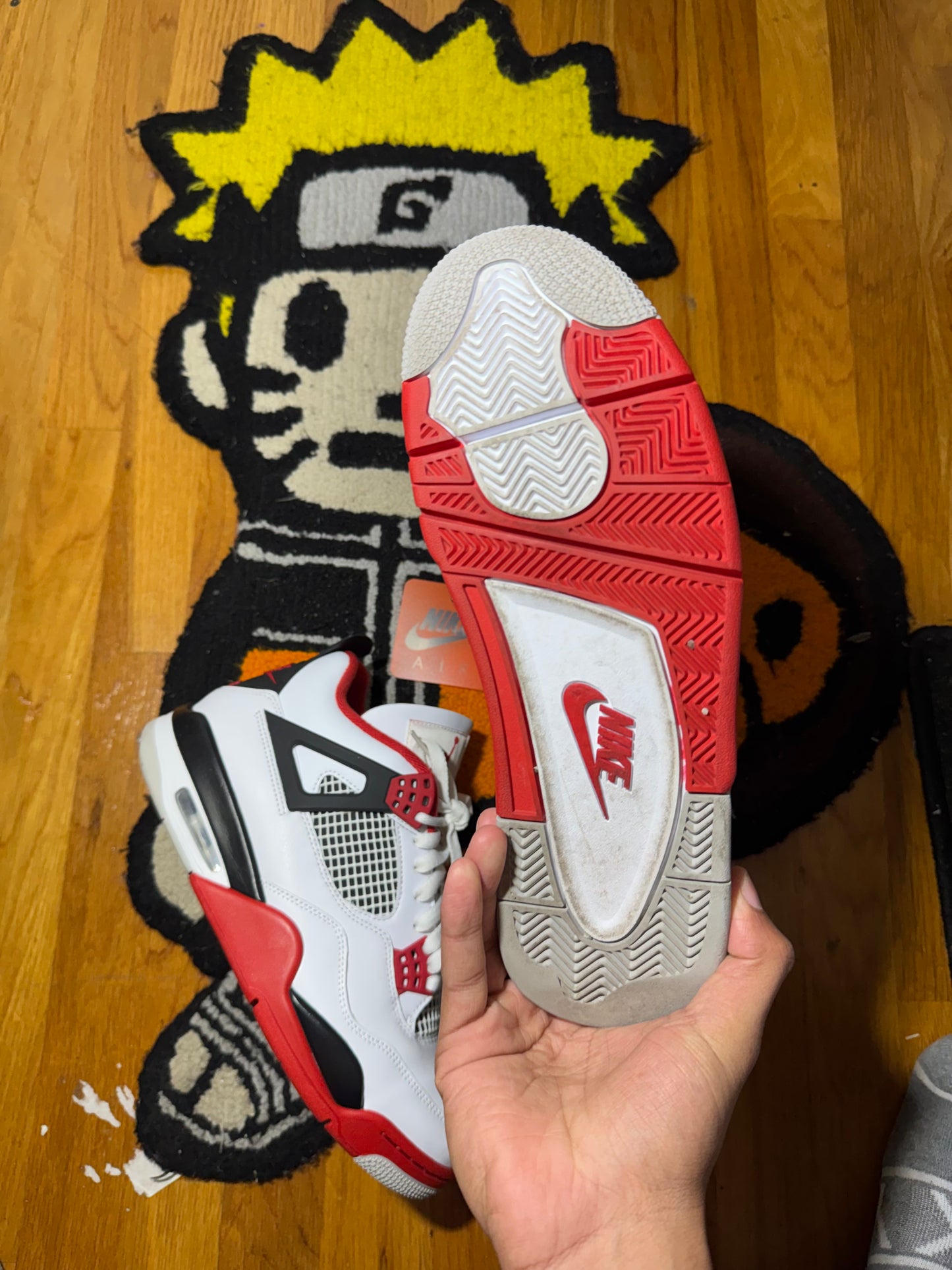 Fire red 4 Sz 10