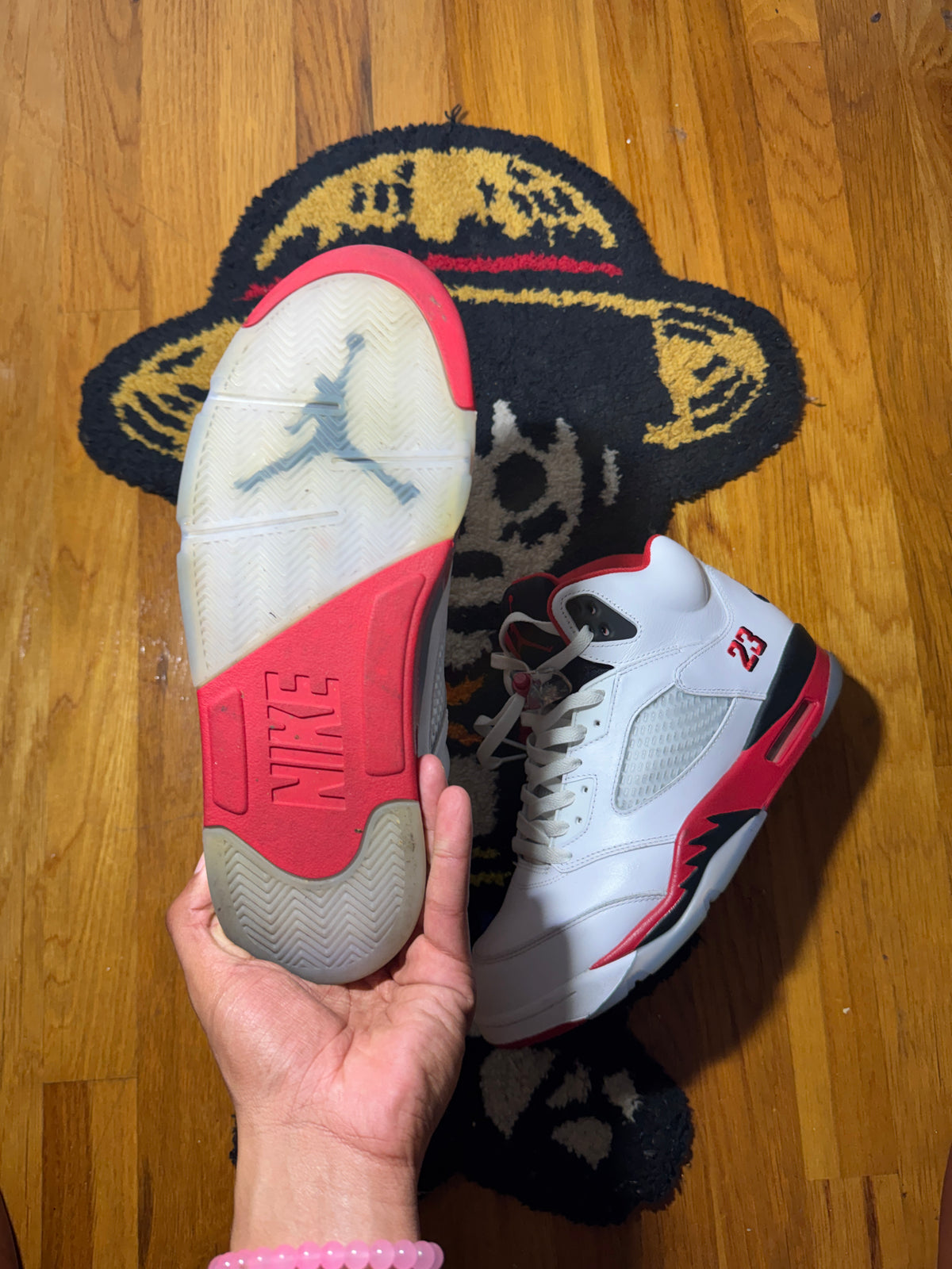 Fire red 5 Sz 10.5