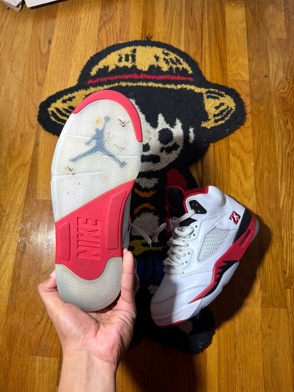 Fire red 5 Sz 9