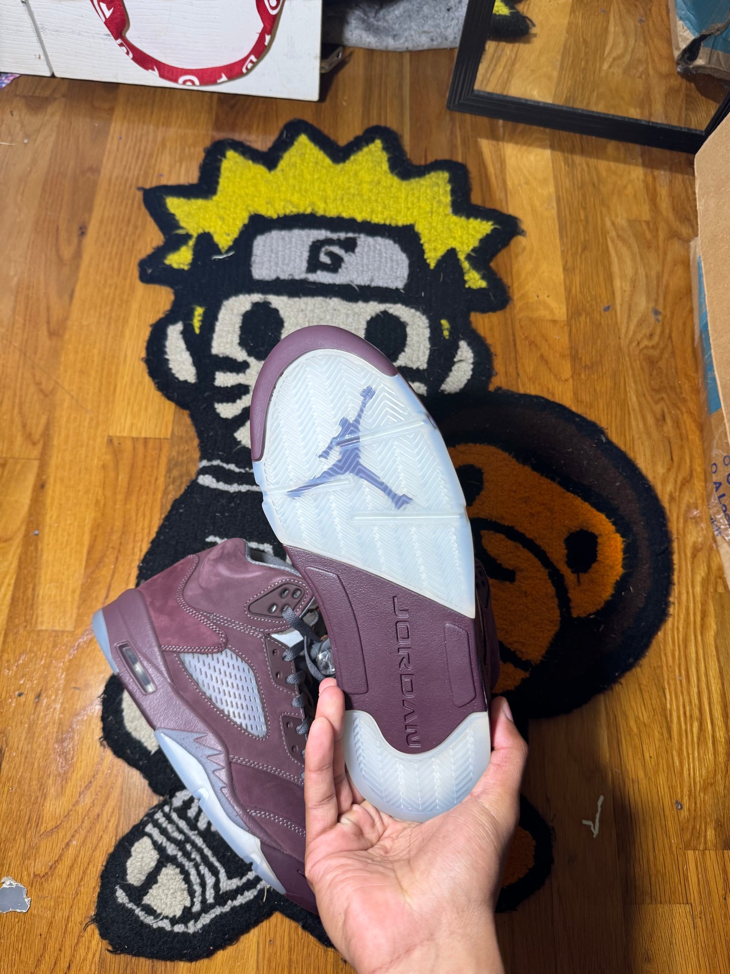 Burgundy 5 Sz 8.5