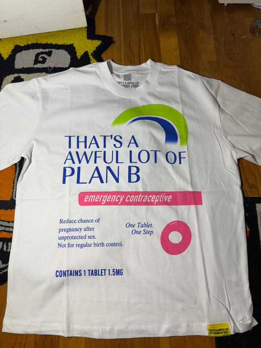 PLAN B shirt Sz L