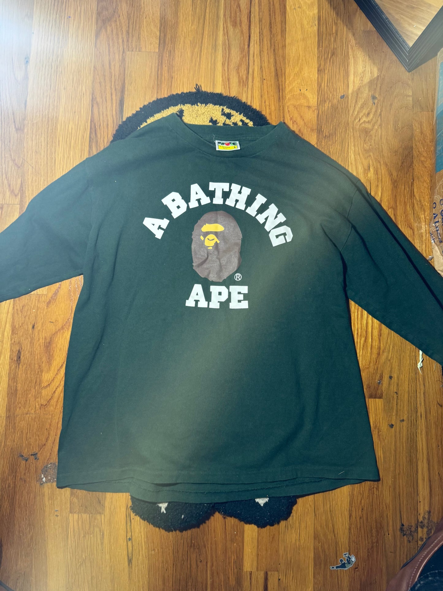 BAPE SHIRT SZ L ( fits like a M)
