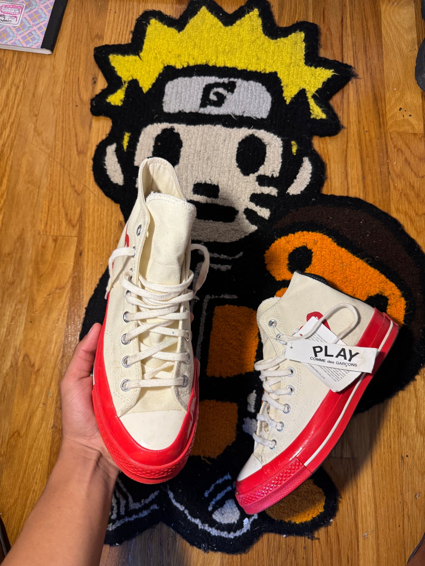 CDG Converse (Sz 8)