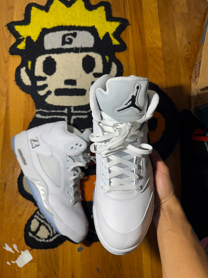 White metallic 5 Sz 13