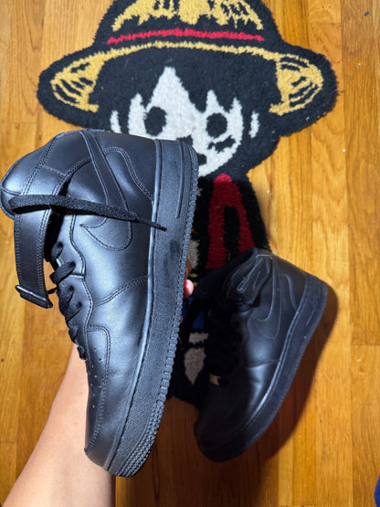 Air Force mid black Sz 9.5