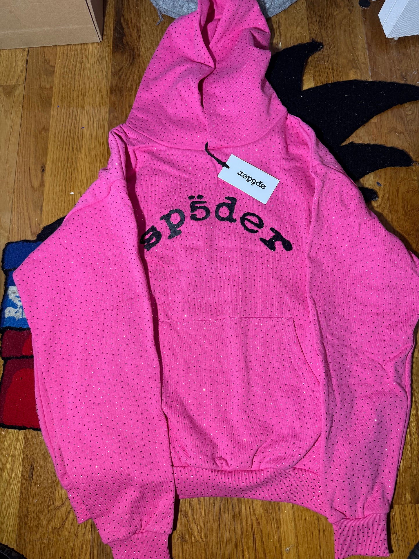 SPIDER HOODIE SZ SMALL