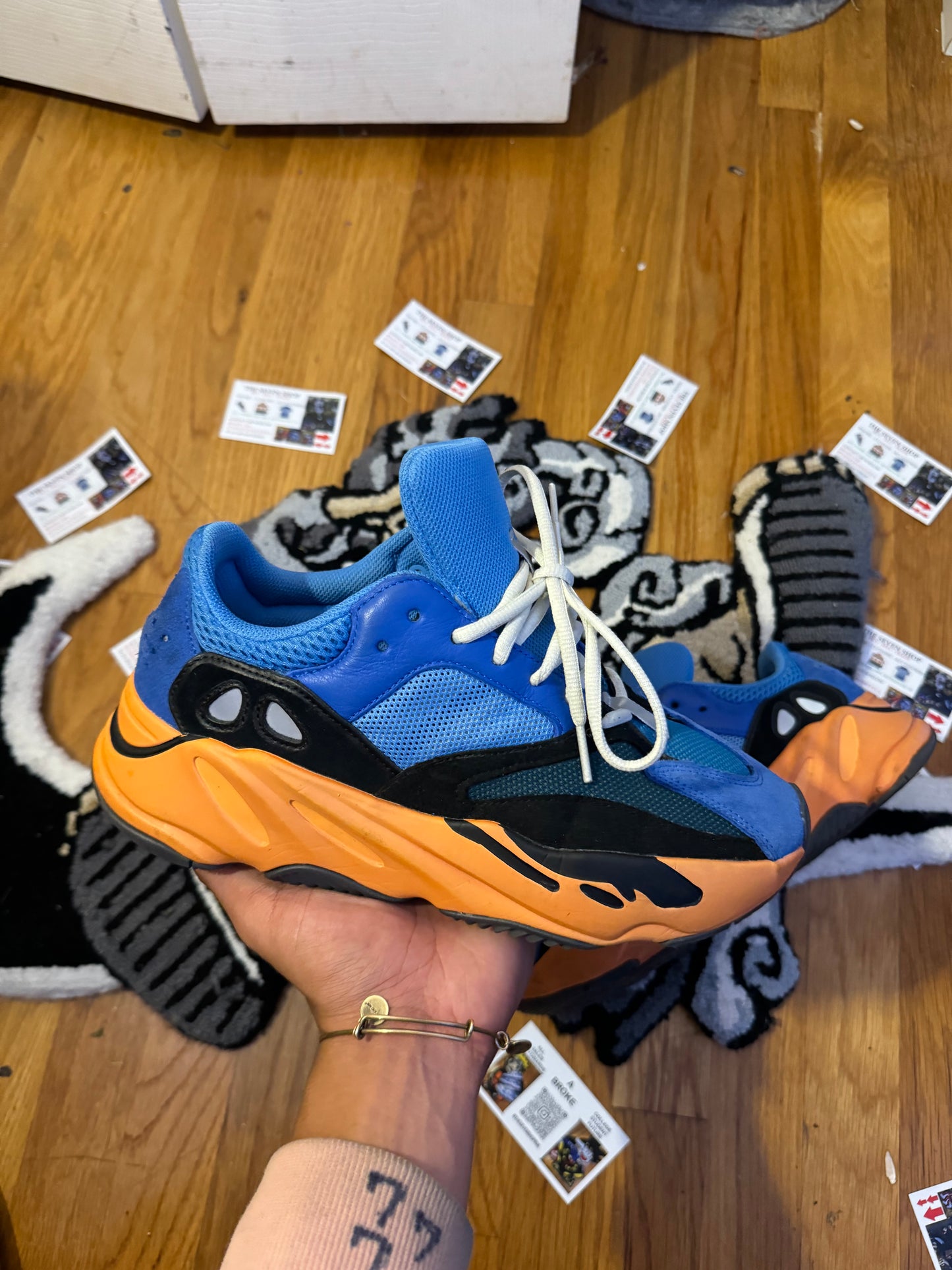 Yeezy 700 “Bright Blue” (size 9)