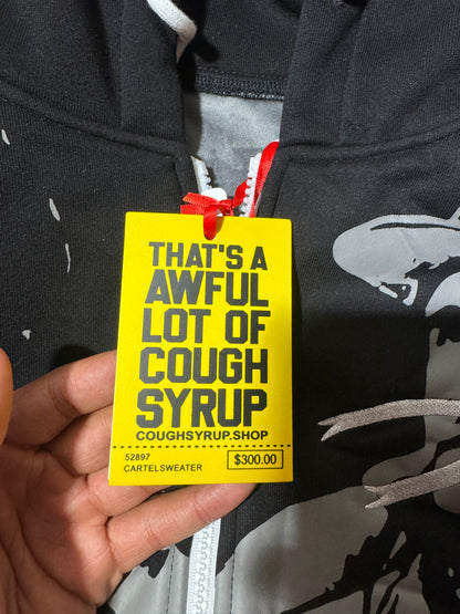 Cough syrup hoodie sz Medium