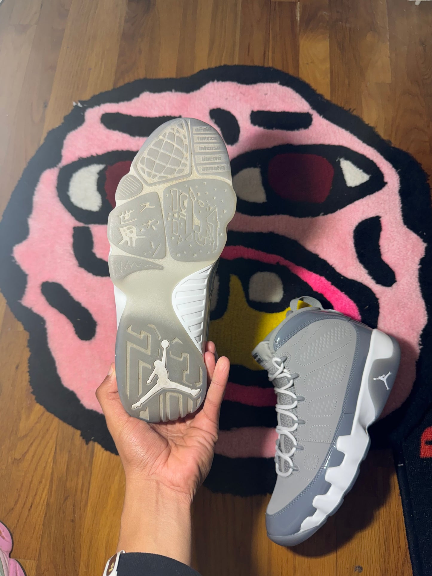 Cool grey 9 Sz 10