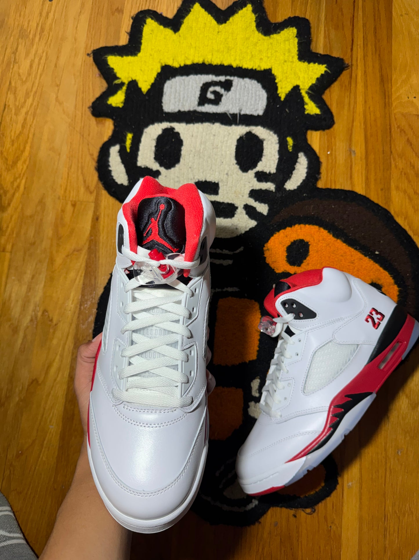 Fire red 5 Sz 11.5