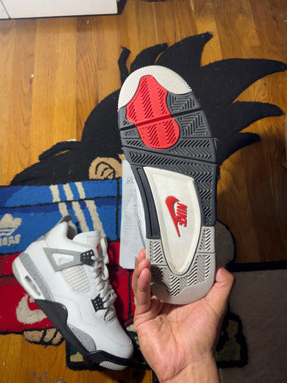 White cement 4 Sz 9.5