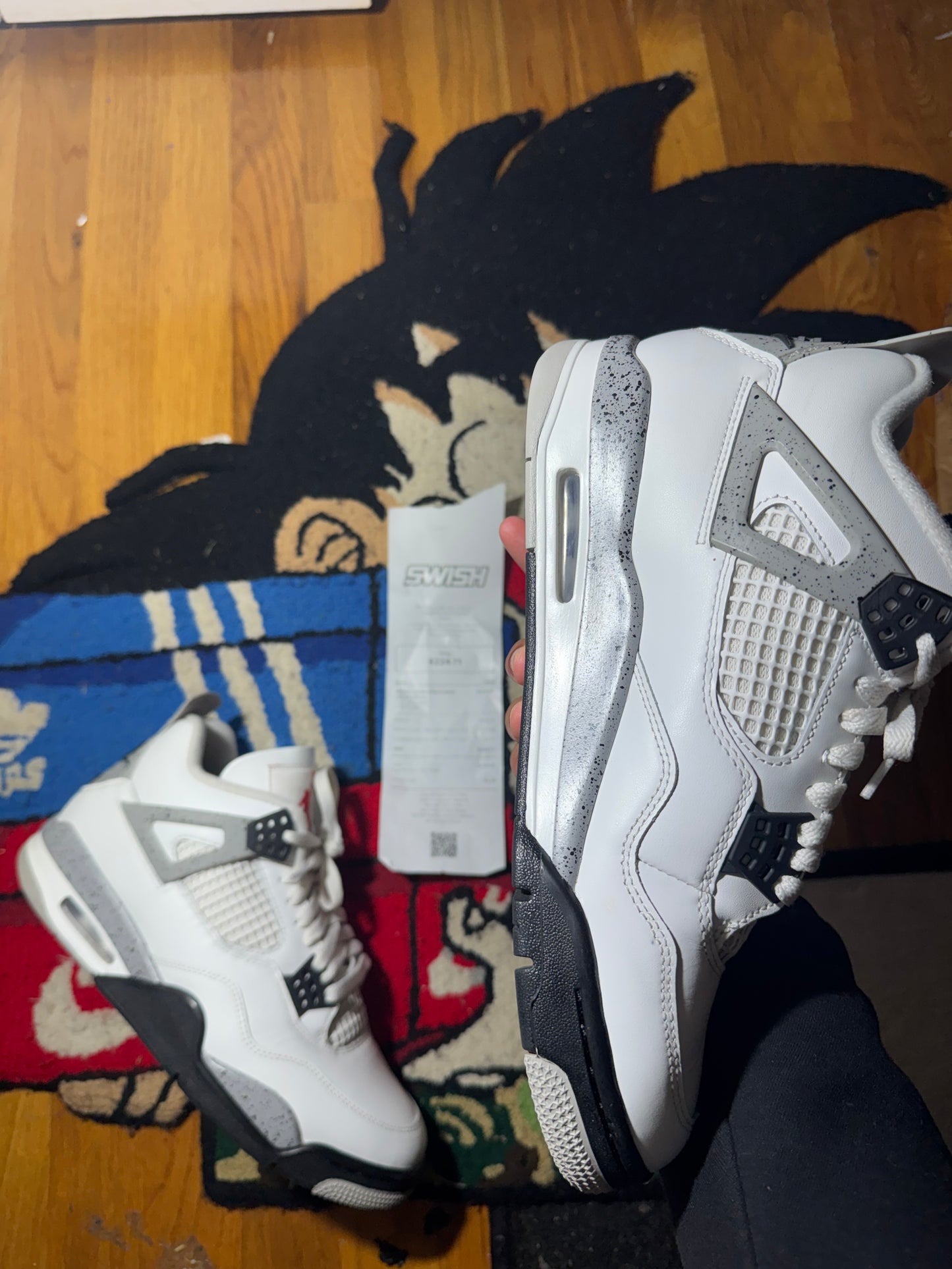 White cement 4 Sz 9.5