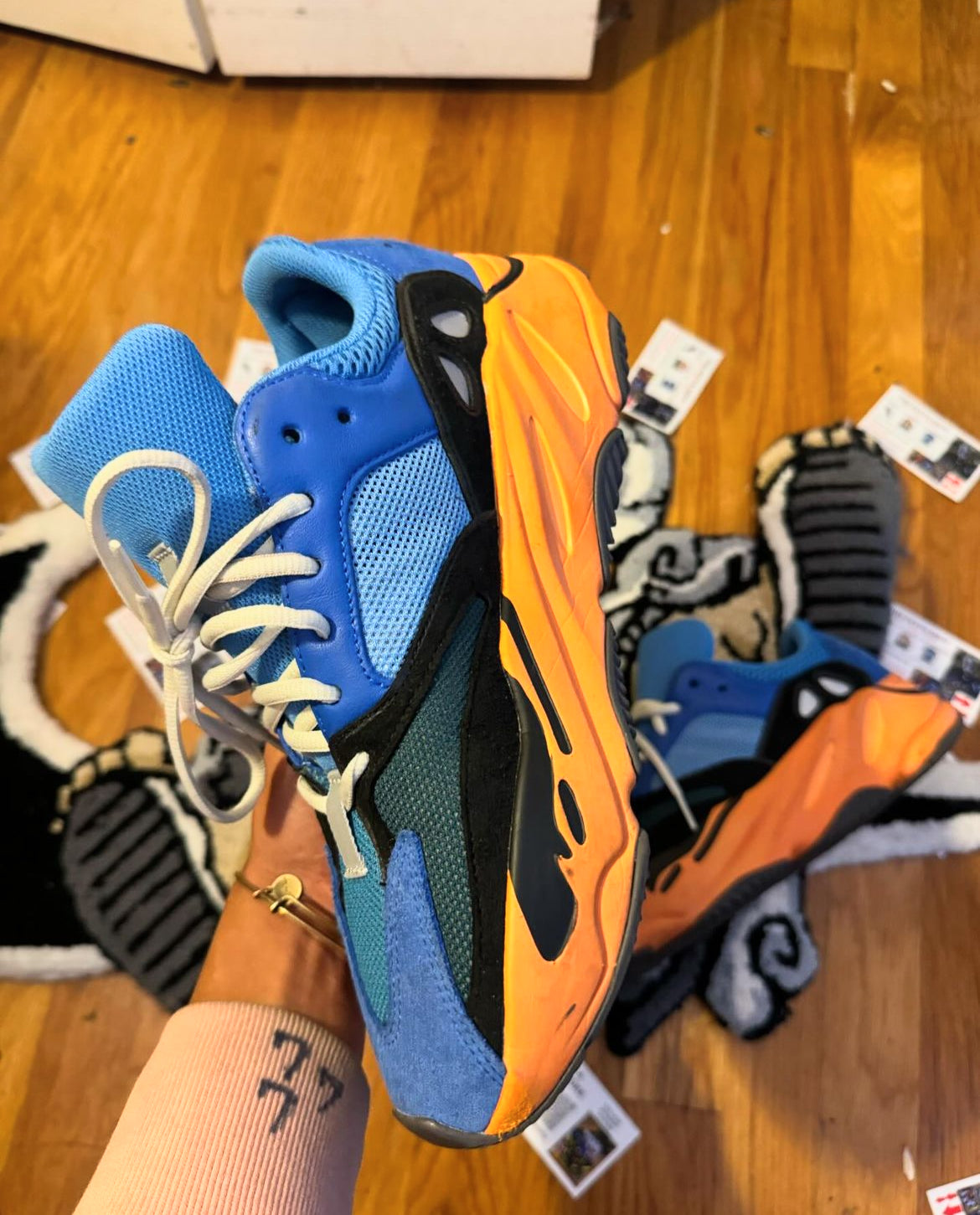 Yeezy 700 “Bright Blue” (size 9)