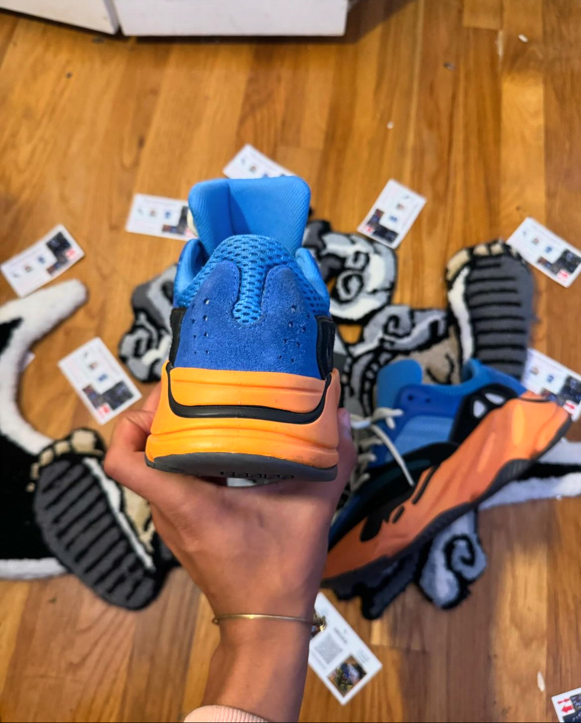 Yeezy 700 “Bright Blue” (size 9)